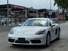 UNREGISTERED - 2023 Porsche 718 2.0 Cayman Coupe (NEW CAR CONDITION / MILEAGE 1k+ ONLY)