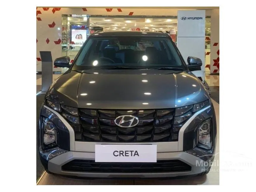 Jual Mobil Hyundai Creta 2024 Trend 1.5 di Banten Automatic Wagon Abu