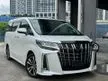 Recon 2020 Toyota Alphard 2.5 G S C Package MPV JBL Sunroof 360 Camera Rear Entertainment 3 LED DIM BSM PB OFFER Low Mileage Unregistered
