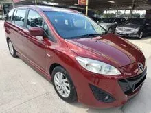 Mazda 5 2.0 SKYACTIV-G MPV HIGH SPEC ONE OWNER 2 X POWER DOOR SUNROOF 7 SEATER ACCIDENT FREE HIGH LOAN TIP TOP CONDITION MUST VIEW
