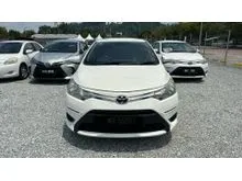 2016 Toyota Vios 1.5 J Sedan SPECIAL PROMO PRICE WITH 2 YEARS WARRANTY N DISCOUNT RM500