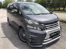 2010 Toyota Vellfire 2.4 Z Platinum MPV 7 seater sunroof warranty