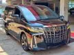 Recon 2021 Toyota Alphard 2.5 G S C Package MPV TYPE GOLD 2 POWER DOOR TAIL BOOT ALCANTARA LEATHER REAR ENTERTAINMENT 3LED APPLE ANDROID CAR PLAY UNREGISTER
