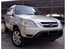 TRUE YEAR 2002 Honda CR-V 2.0 i-VTEC 1 CAREFUL OWNER CHEAPEST IN TOWN GRAB IT
