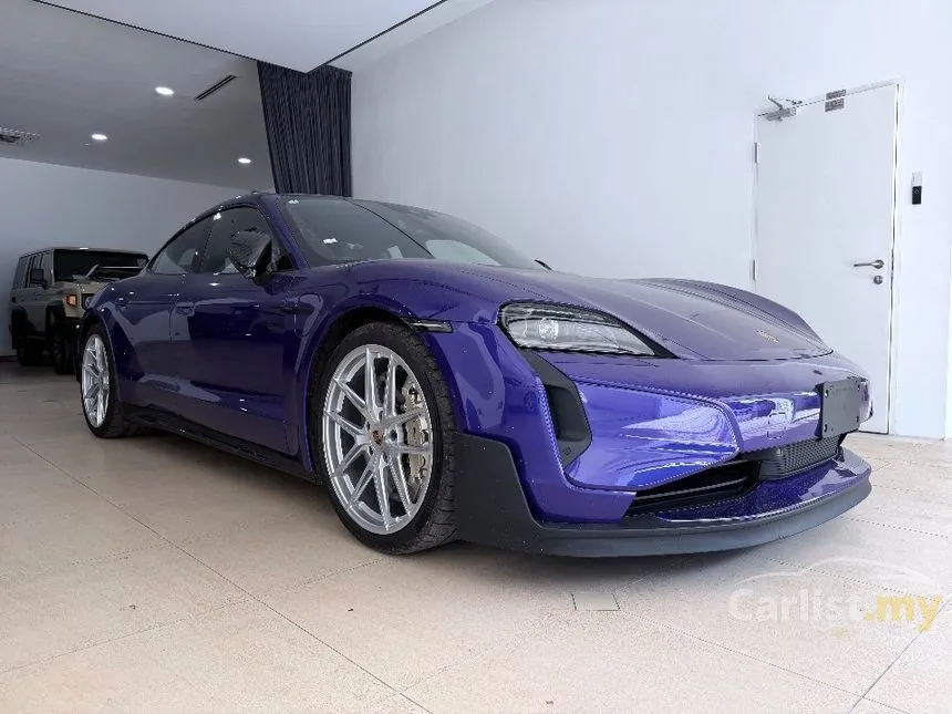 2025 Porsche Taycan Turbo GT Weissach Package Sedan