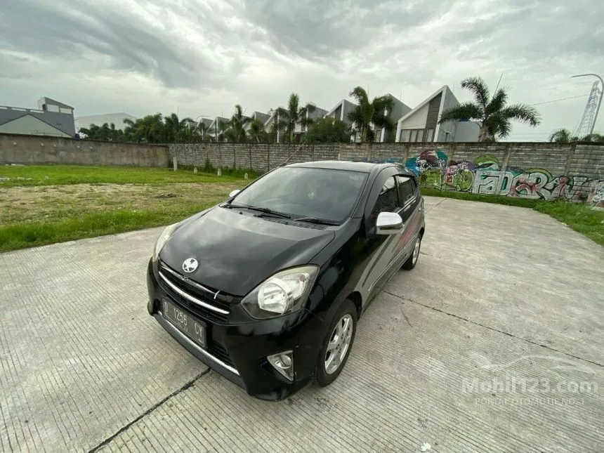 Jual Mobil Toyota Agya 2013 G 1.0 di Jawa Barat Manual Hatchback Hitam Rp 81.000.000