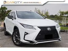 2017 Lexus RX 200t 2.0 SUV (A) WITH WARRANTY NAPPA SEAT SUNROOF DVD PLAYER REVERSE CAMERA ONE OWNER