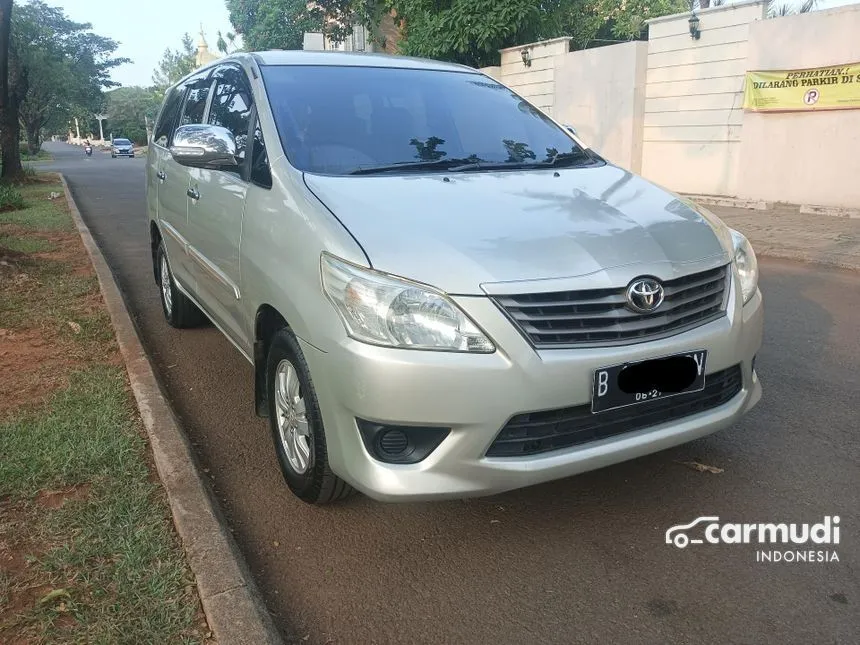 2012 Toyota Kijang Innova E MPV