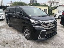 2017 Toyota Vellfire 2.5 Z G FULL SPEC