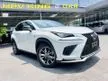 Recon 2019 Lexus NX300 2.0 F Sport (5A) PANORAMIC ROOR / 4CAMERA / CLEAR STOCK OFFER NOW 700UNITS ( FREE SERVICE / FREE 5 YEAR WARRANTY / COATING / POLISH )