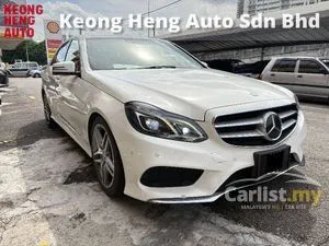 2015 Mercedes-Benz E250 2.0 AMG Sport Package Sedan