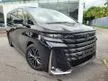 Recon 2023 Toyota Vellfire 2.4 Z Premier MPV 360 Camera Sunroof PCS LDA HUD DIM BSM PB Unreg