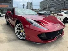 2021 Ferrari 812 6.5 Superfast Coupe Rosso Fiorano [FULL CARBON SPEC, CARBON STEERING, PASSENGER DISPLAY]