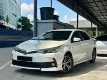 2018 Toyota Corolla Altis 1.8 G Sedan