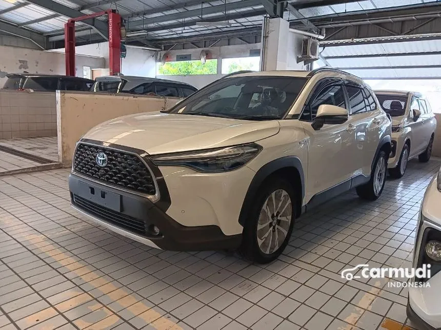 Jual Mobil Toyota Corolla Cross 2023 Hybrid 1.8 di DKI Jakarta Automatic Wagon Putih Rp 516.200.000