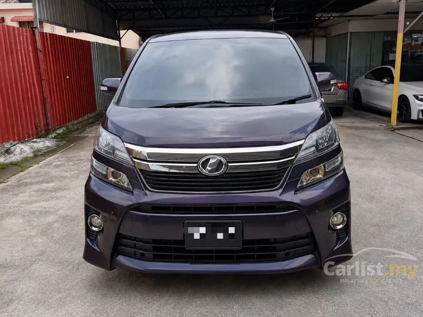 2013 Toyota Vellfire Z Golden Eyes MPV