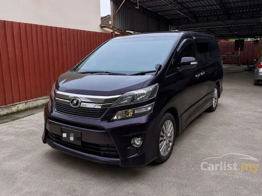 2013 Toyota Vellfire Z Golden Eyes MPV