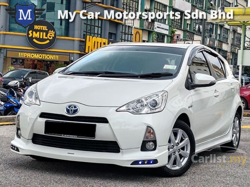 Terpakai 2012 TOYOTA PRIUS C 1.5 TRD SPORTIVO (HYBRID) (A) HATCHBACK