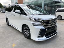 2017 VELLFIRE 2.5 ZG FULL SPEC