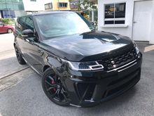 LAND ROVER RANGE ROVER 5.0 SPORT SVR UNREG 2018 SVR SPORT