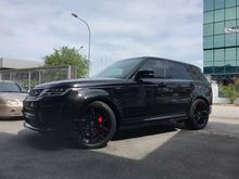LAND ROVER RANGE ROVER 5.0 SPORT SVR UNREG 2018 SVR SPORT