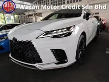 2023 Lexus RX 350 2.4 F Sport Handling TURBO UNREG FULLSPEC,5,PANAROMIC ROOF,360 CAM,HEAD UP DISPLAY,BSM,DIM,POWER BOOT,PRE CRASH & ETC,FREE WARRANTY & GIFTS