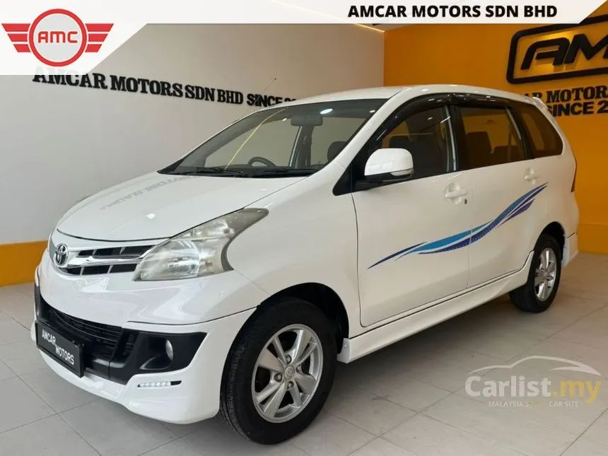 2013 Toyota Avanza G MPV