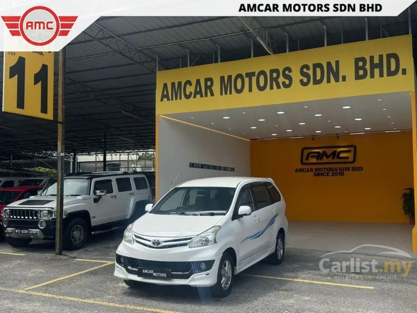 2013 Toyota Avanza G MPV