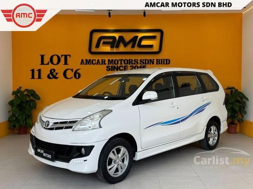 2013 Toyota Avanza G MPV