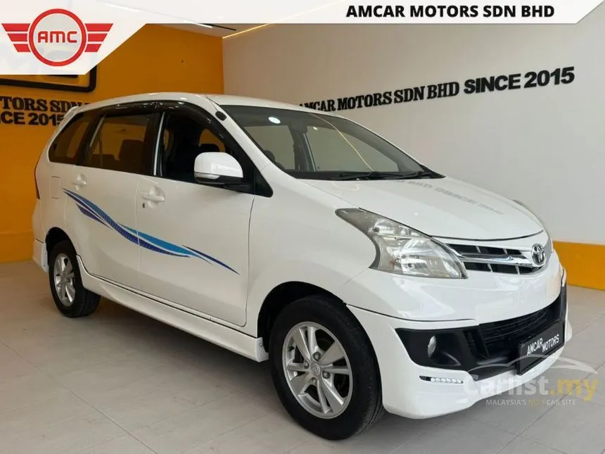 2013 Toyota Avanza G MPV