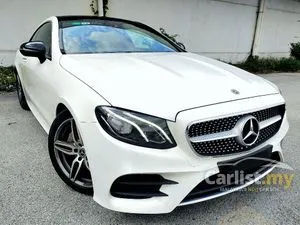 2018 Mercedes-Benz E300 2.0 AMG Line Coupe