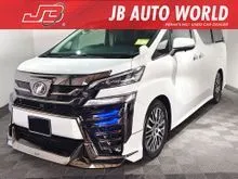 2015 Toyota Vellfire 2.5 ZG JBL Full Spec Like New