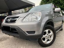 YR MADE 2004 Honda CR-V 2.0 i-VTEC Professor Owner Leather Seat Car King Full Service Luxury SUV