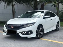 2019 Honda Civic 1.5 TC-P VTEC Premium UNDER WARRANTY LOW MILEAGE/FULL SERVICE RECORD FULL CARBON DIFFUSER