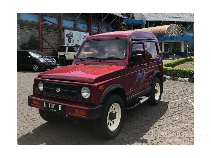 Jual Mobil Suzuki Katana 1997 GX 1.0 di Jawa Barat Manual Wagon Merah Rp 77.000.000