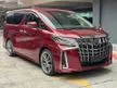 Recon 2021 Toyota Alphard 2.5 G SC Package MPV
