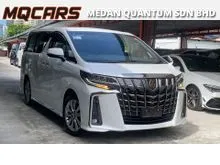 2021 Toyota Alphard 2.5 S Type Gold 11,power boot,pcc,rcc,3 led,half leather seat,7 yrs premium warranty,polish 3 layer & coating