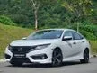 Used 2017/2018 Registered in 2018 HONDA CIVIC 1.5 TC-P (A) FC i-VTEC Turbo Premium High Spec CKD Local Brand New HONDA MALAYSIA 1 professional lawyer Owner 77k KM - Cars for sale