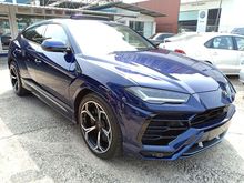 2018 Lamborghini Urus 4.0 SUV 5-SEATER P/ROOF BANG OLUFSEN DARK BLUE (A) OFFER UNREG
