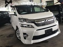 2014 Toyota Vellfire 2.4 Z SPEC 7 SEATER 2 POWER DOOR!!!