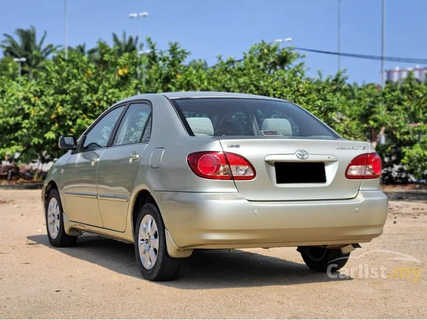 2006 Toyota Corolla Altis E Sedan