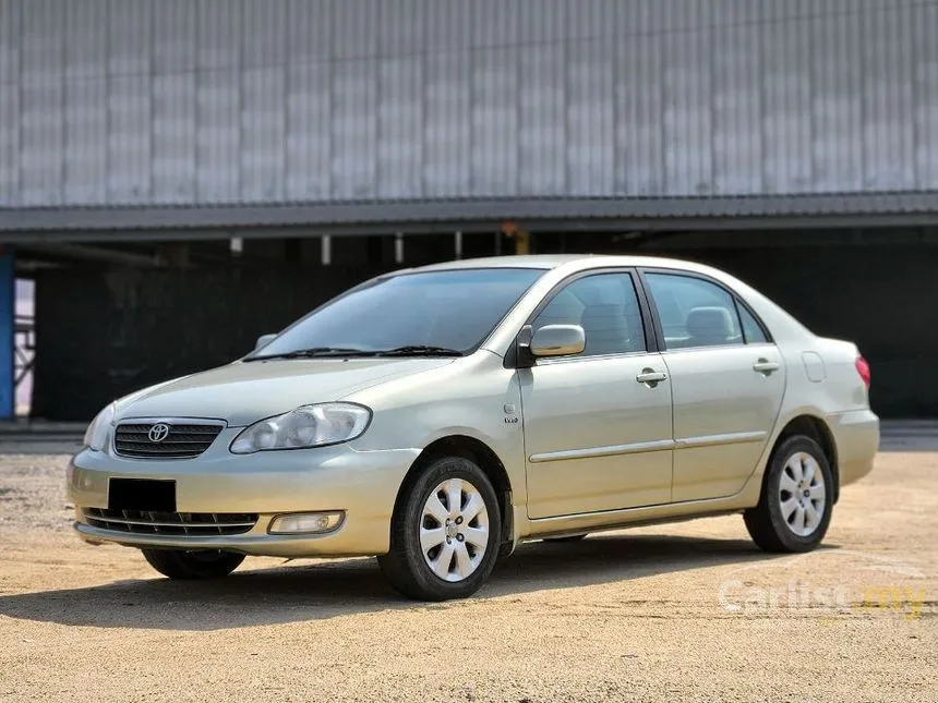 2006 Toyota Corolla Altis E Sedan
