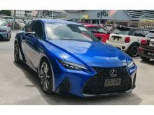 2021 Lexus IS 300 2.0 F Sport Sedan 360 Camera / 12k Km  / UNREGISTERED