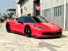 2012 Ferrari 458 Italia 4.5 V8 Coupe (A) Full Exhaust System / Carbon Ceramic Brake / Tiptop Condition / Buy&Drive