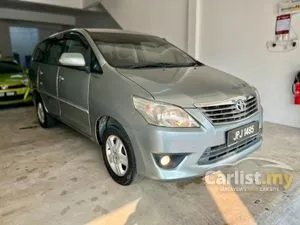2013 Toyota Innova 2.0 G MPV