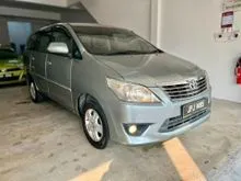 2013 Toyota Innova 2.0 G MPV Waranti Percuma & Perbatuan Super Rendah & Mantap