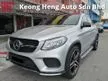 Used YEAR MADE 2017 Mercedes-Benz GLE43 3.0 AMG Coupe CBU Hap Seng Star Full Service History done 69k km Only ((( Free 1 Year Privileges Warranty ))) - Cars for sale