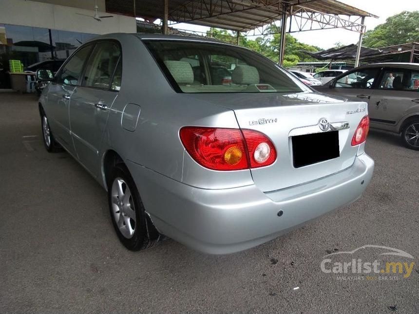 Used 2003 Toyota Corolla Altis 1.8 G (A) -- WELL TAKEN CARE -- - Carlist.my