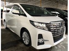 2017 Toyota Alphard 2.5 SA - PRE CRASH - LEATHER - WIDESCREEN RADIO - 3 YEARS WARRANTY