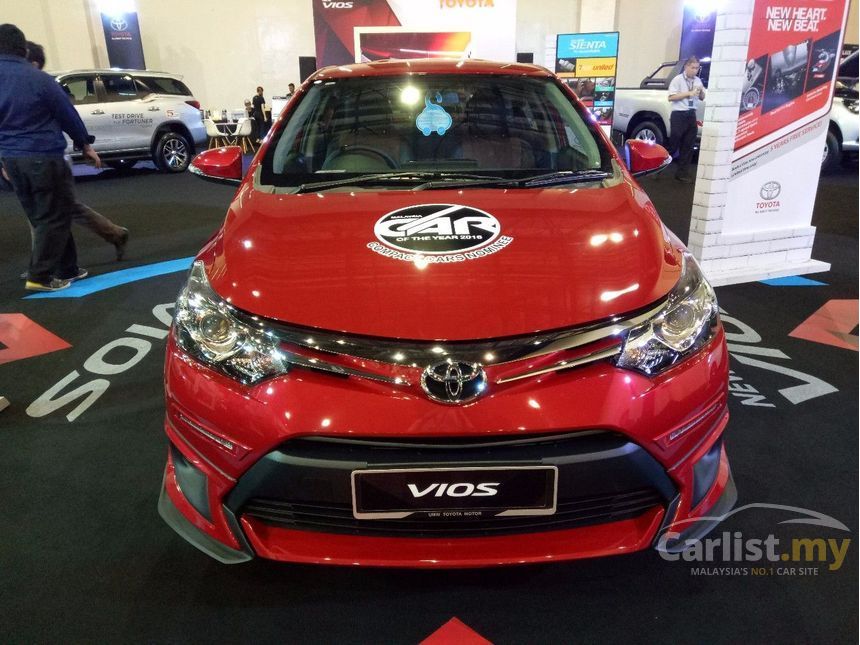 Toyota Vios 2017 J 1.5 in Putrajaya Automatic Sedan Red 